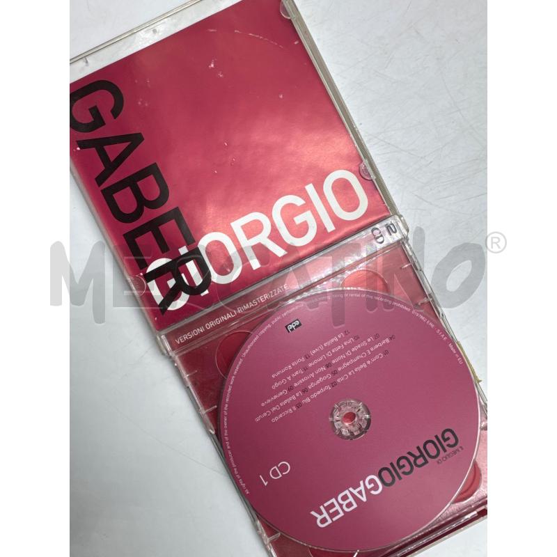 GIORGIO GABER – IL MEGLIO DI GIORGIO GABER  | Mercatino dell'Usato Colleferro 2