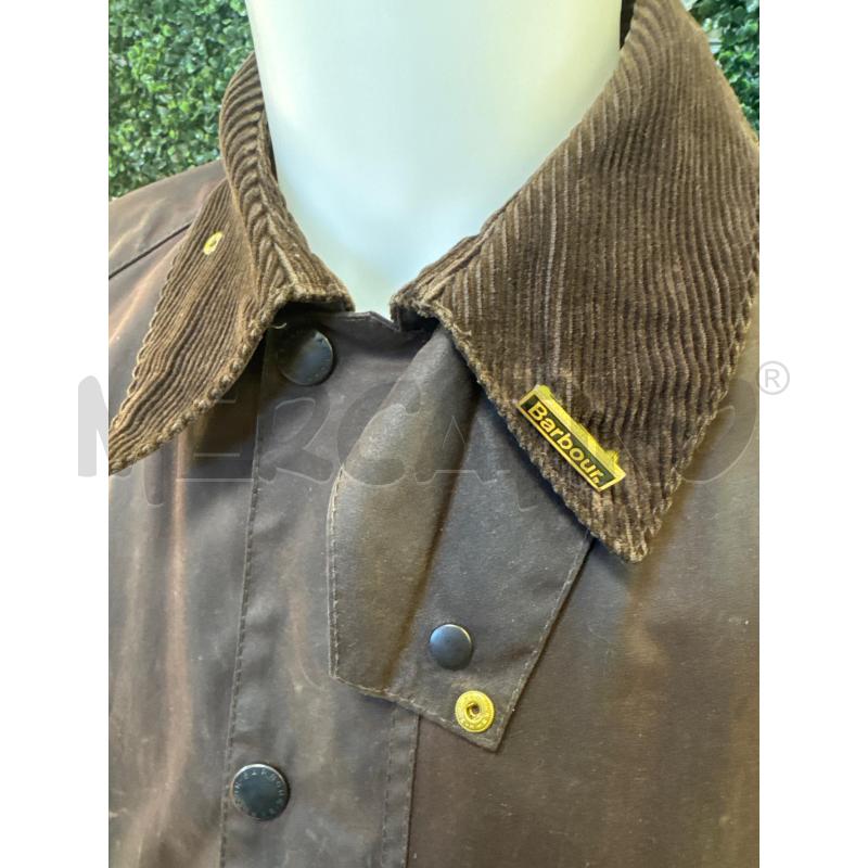 GIUBBOTTO UOMO BARBOUR MARRONE + PELLIC.+SPILLA  | Mercatino dell'Usato Colleferro 2