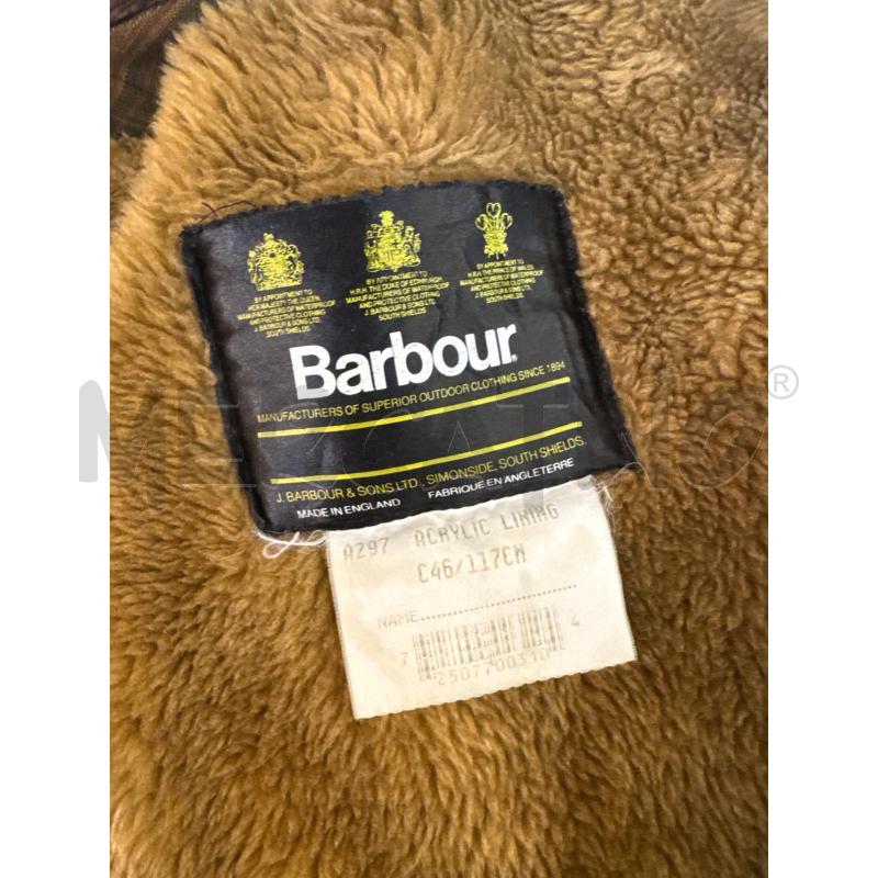GIUBBOTTO UOMO BARBOUR MARRONE + PELLIC.+SPILLA  | Mercatino dell'Usato Colleferro 3