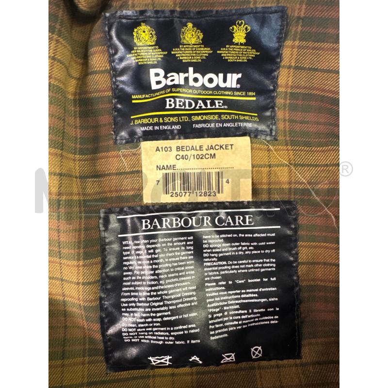 GIUBBOTTO UOMO BARBOUR MARRONE + PELLIC.+SPILLA  | Mercatino dell'Usato Colleferro 4