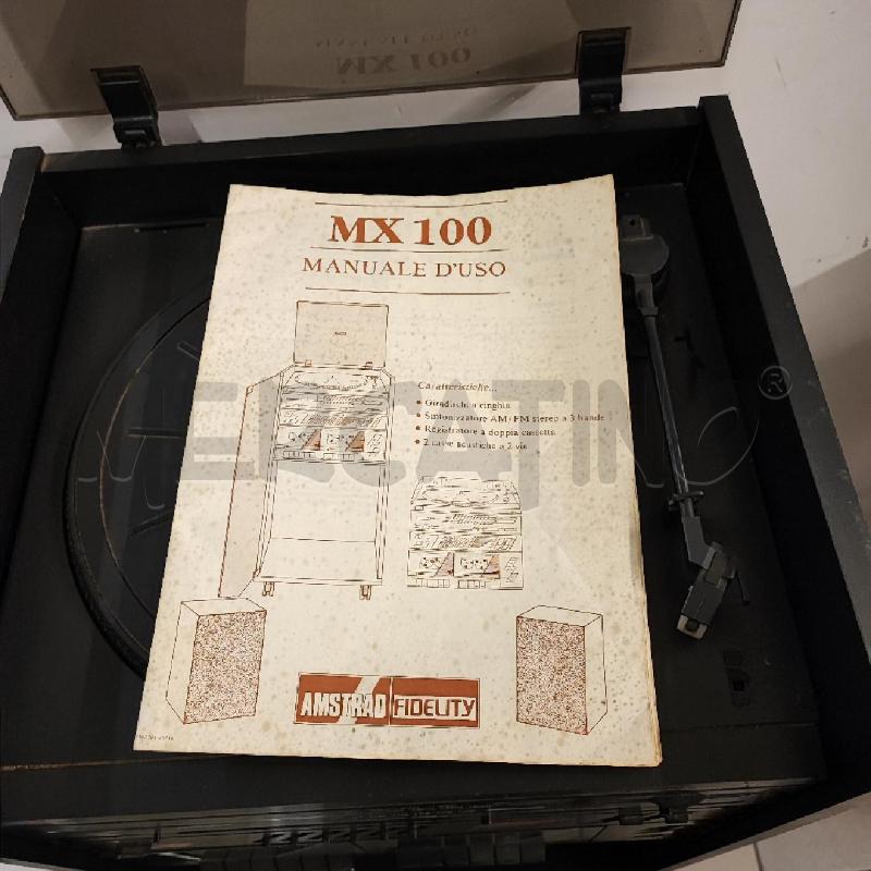 IMPIANTO HI-FI AMSTRAD MX 100 | Mercatino dell'Usato Colleferro 5