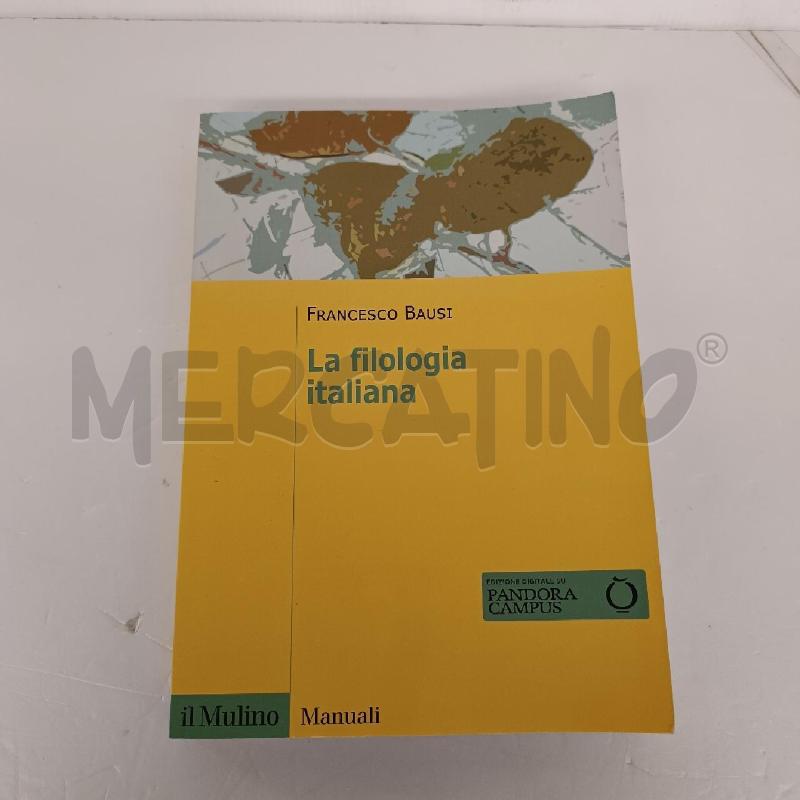 LA FILOLOGIA ITALIANA | Mercatino dell'Usato Colleferro 1