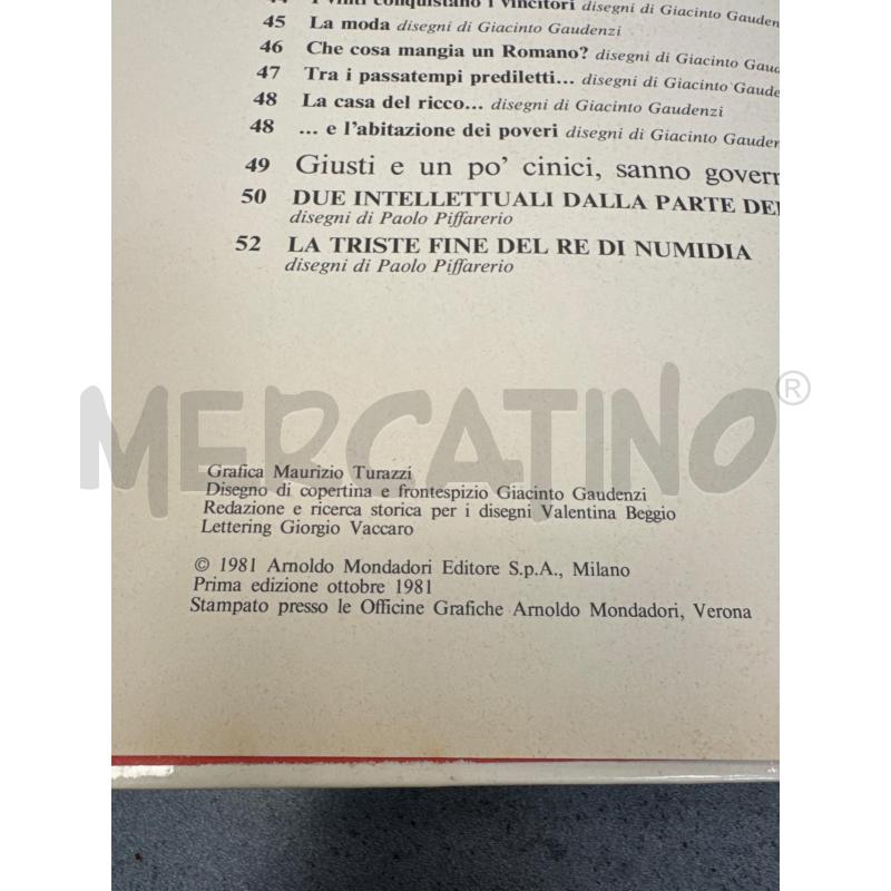 LA STORIA DI ROMA A FUMETTI - ENZO BIAGI | Mercatino dell'Usato Colleferro 2