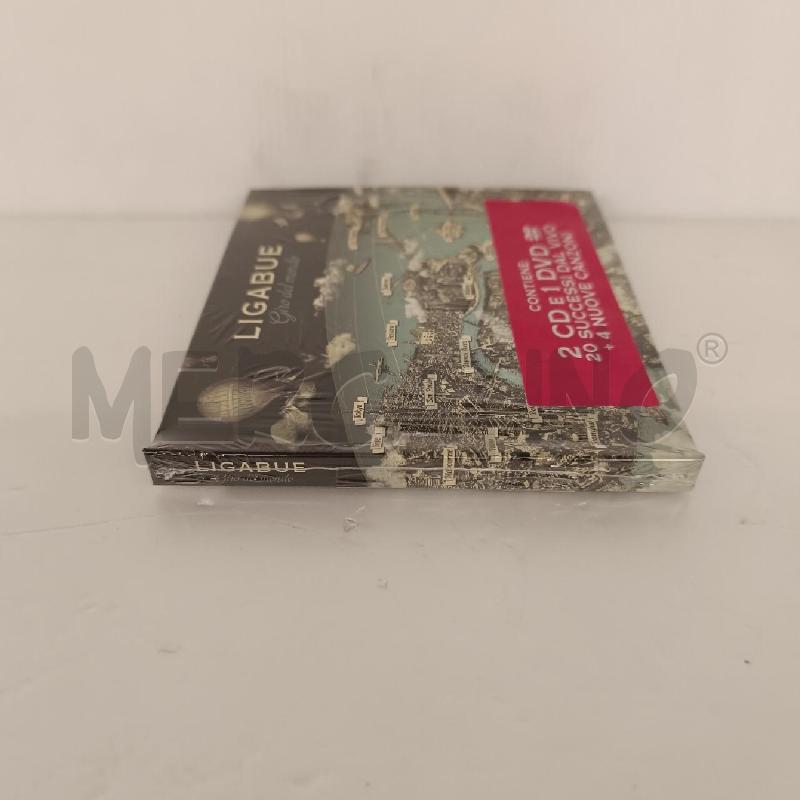 LIGABUE 2CD + 1 DVD GIRO DEL MONDO NUOVO IMBALLATO | Mercatino dell'Usato Colleferro 3