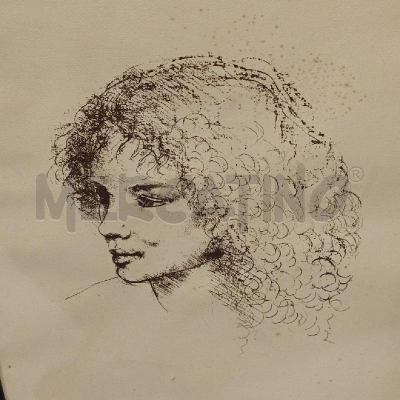 LITOGRAFIA FIORELLO MORONI VOLTO DI DONNA | Mercatino dell'Usato Colleferro 2