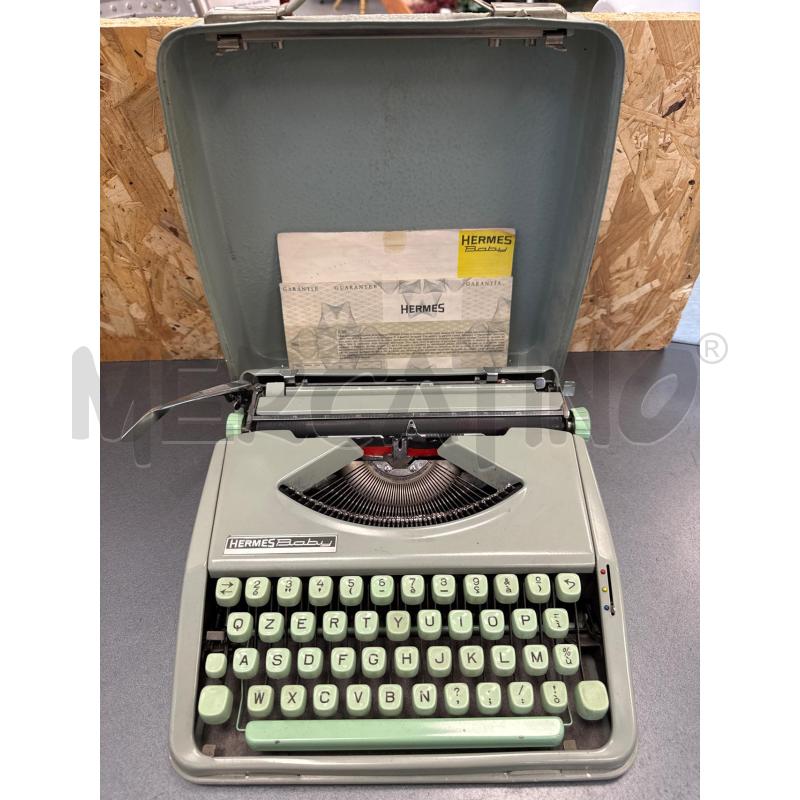 MACCHINA DA SCRIVERE HERMES BABY | Mercatino dell'Usato Colleferro 1