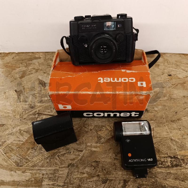 MACCHINA FOTOGRAFICA COMET B335 BLUESTAR + SCATOLA ACCESSORI | Mercatino dell'Usato Colleferro 1
