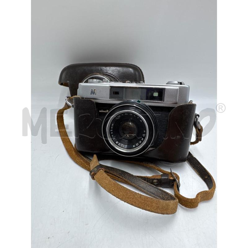 MACCHINA FOTOGRAFICA MINOLTA A5 + CUSTODIA | Mercatino dell'Usato Colleferro 1
