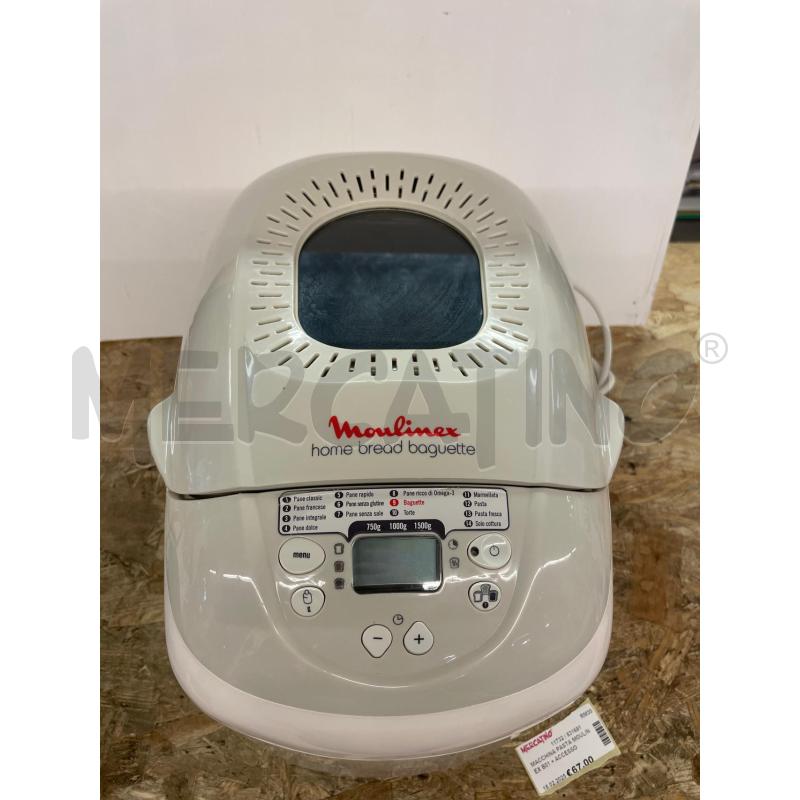 MACCHINA PASTA MOULINEX B01 + ACCESSORIO PER BAGUETTE NUOVA | Mercatino dell'Usato Colleferro 2