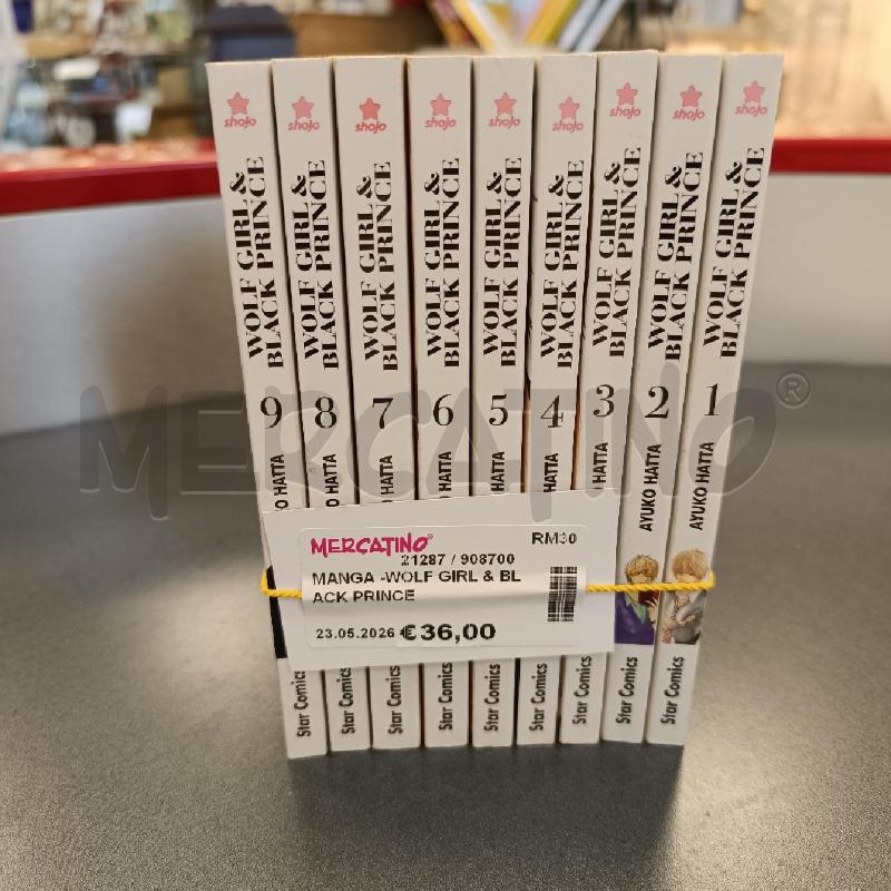 MANGA -WOLF GIRL & BLACK PRINCE  | Mercatino dell'Usato Colleferro 2