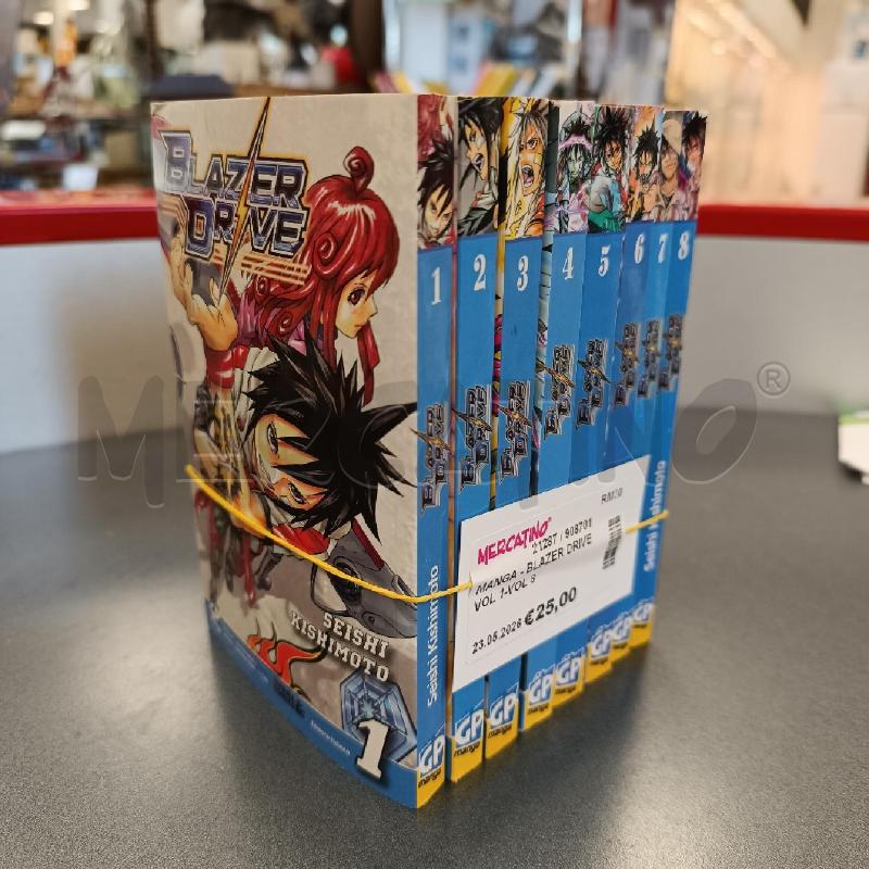 MANGA - BLAZER DRIVE VOL 1-VOL 8  | Mercatino dell'Usato Colleferro 1