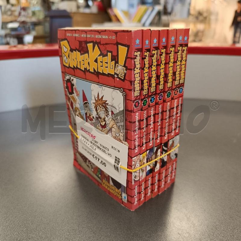 MANGA - BUSTERKEEL VOL.1 A 6 + VOL.9  | Mercatino dell'Usato Colleferro 1
