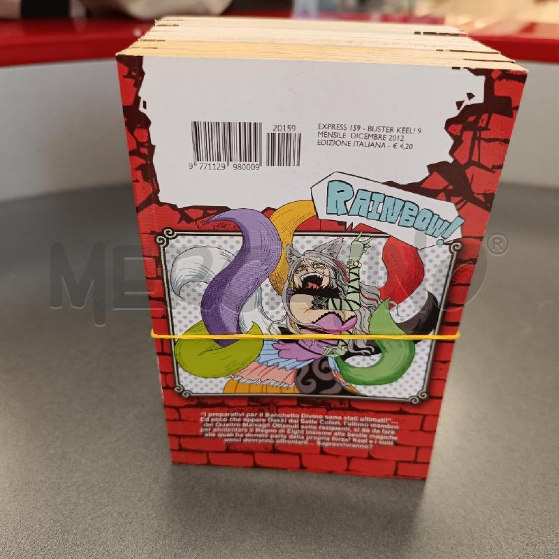 MANGA - BUSTERKEEL VOL.1 A 6 + VOL.9  | Mercatino dell'Usato Colleferro 3