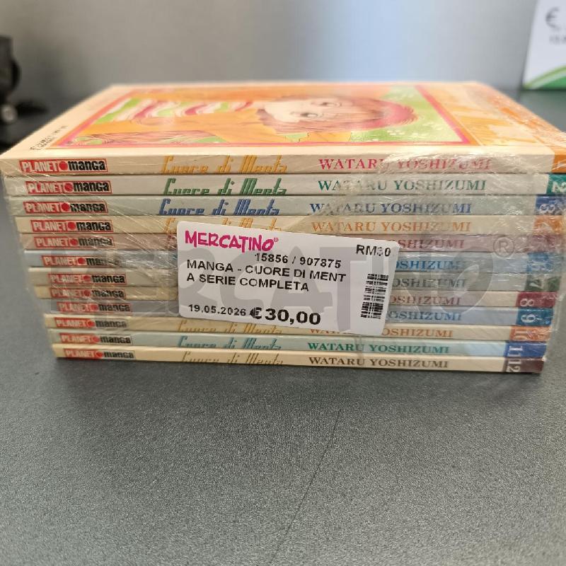 MANGA - CUORE DI MENTA SERIE COMPLETA | Mercatino dell'Usato Colleferro 2