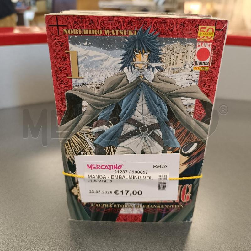 MANGA - EMBALMING VOL.1 A VOL.5 | Mercatino dell'Usato Colleferro 5