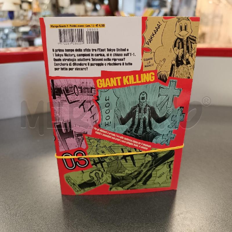 MANGA - GIANT KILL VOL.1 A VOL.3  | Mercatino dell'Usato Colleferro 3