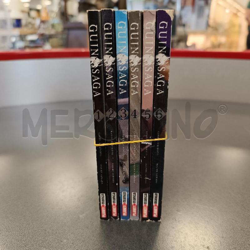 MANGA - GUIN SAGA VOL.1 A VOL.6 | Mercatino dell'Usato Colleferro 2