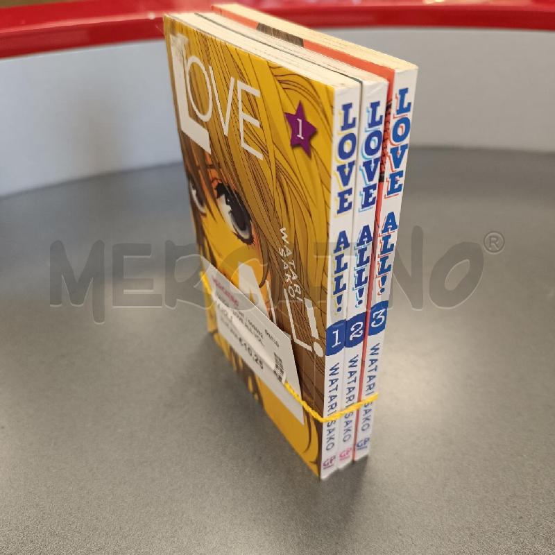 MANGA - LOVE ALL VOL. 1 A VOL.3 | Mercatino dell'Usato Colleferro 1
