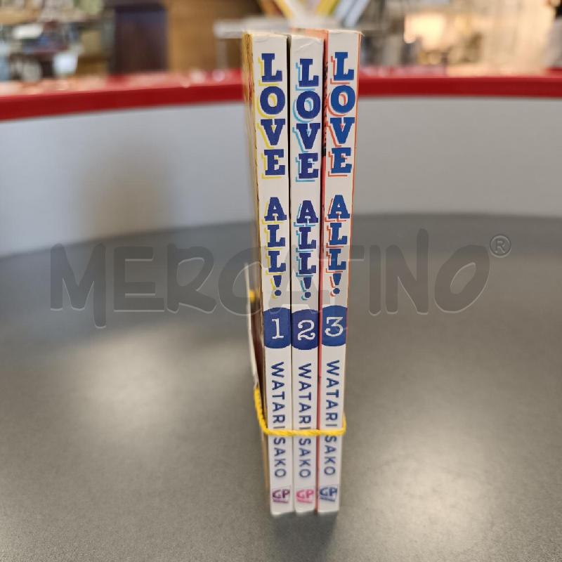 MANGA - LOVE ALL VOL. 1 A VOL.3 | Mercatino dell'Usato Colleferro 2