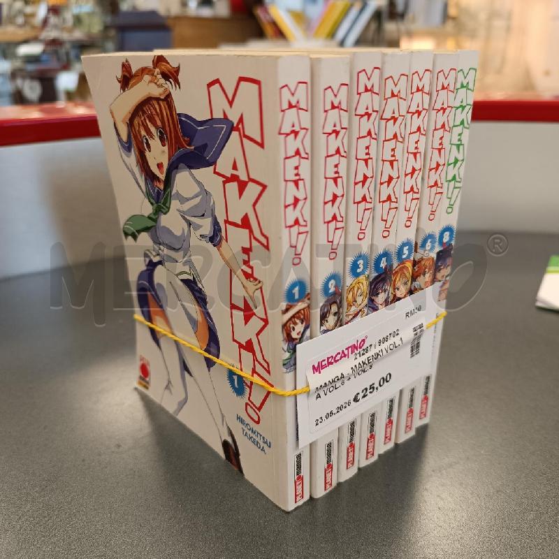 MANGA - MAKENKI VOL.1 A VOL.6 + VOL.8 | Mercatino dell'Usato Colleferro 1