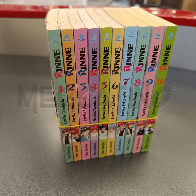 MANGA - RINNE VOL.1 A 10 (NON COMPLETA) | Mercatino dell'Usato Colleferro 2