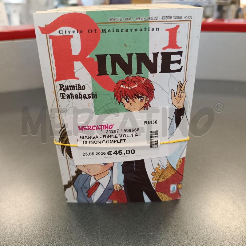 MANGA - RINNE VOL.1 A 10 (NON COMPLETA) | Mercatino dell'Usato Colleferro 5