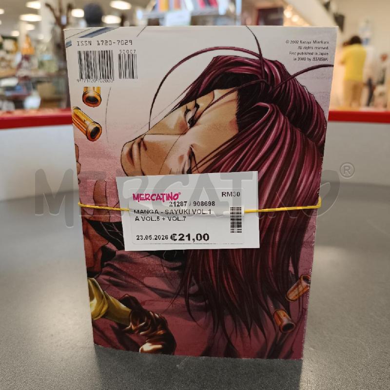 MANGA - SAYUKI VOL.1 A VOL.5 + VOL.7 | Mercatino dell'Usato Colleferro 3