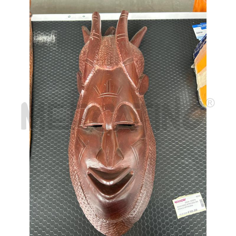 MASCHERA AFRICANA ORIGINALE ARTIGIANALE | Mercatino dell'Usato Colleferro 1