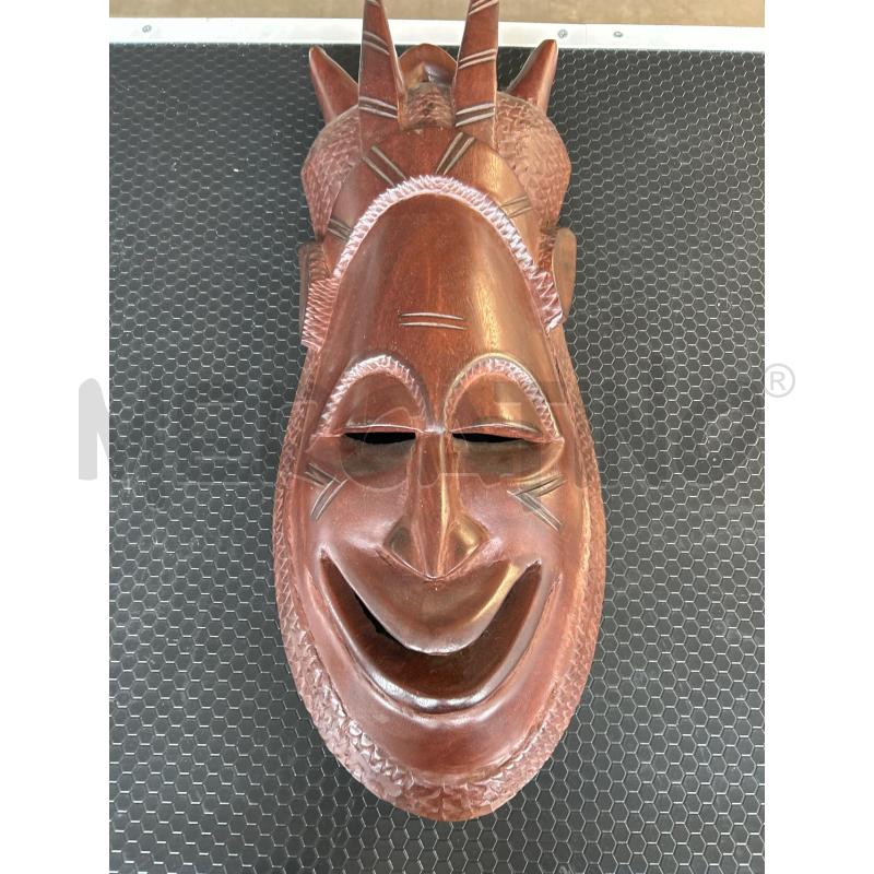 MASCHERA AFRICANA ORIGINALE E ARTIGIANALE GRANDE | Mercatino dell'Usato Colleferro 1