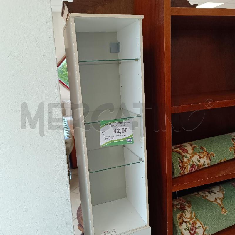 MOBILE COLONNA BAGNO RIPIANI VETRO | Mercatino dell'Usato Colleferro 1