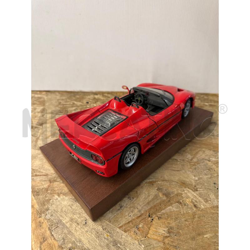 MODELLINO AUTO 1/18 MAISTO FERRARI F50 BASE LEGNO | Mercatino dell'Usato Colleferro 3