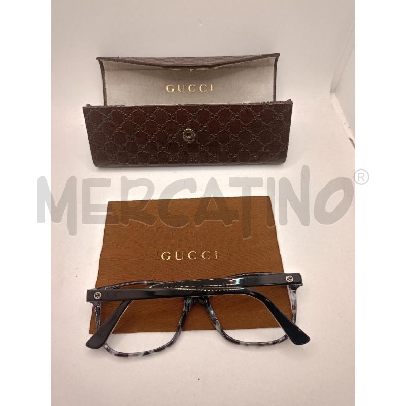 MONTATURA OCCHIALI GUCCI TART GRI BIA  | Mercatino dell'Usato Colleferro 3