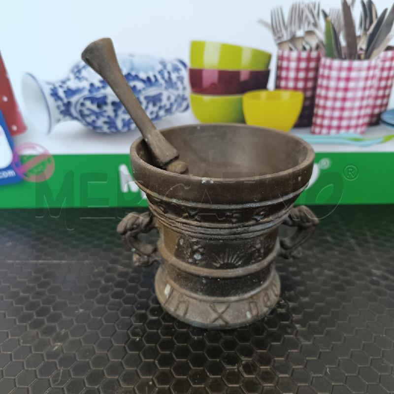 MORTAIO IN BRONZO  | Mercatino dell'Usato Colleferro 1