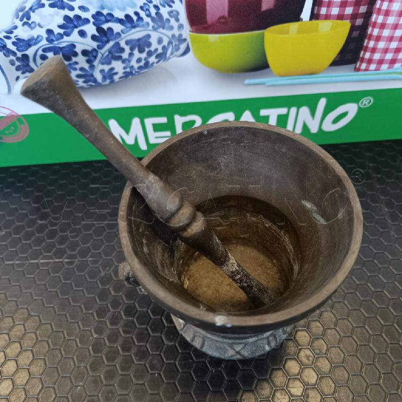 MORTAIO IN BRONZO  | Mercatino dell'Usato Colleferro 2