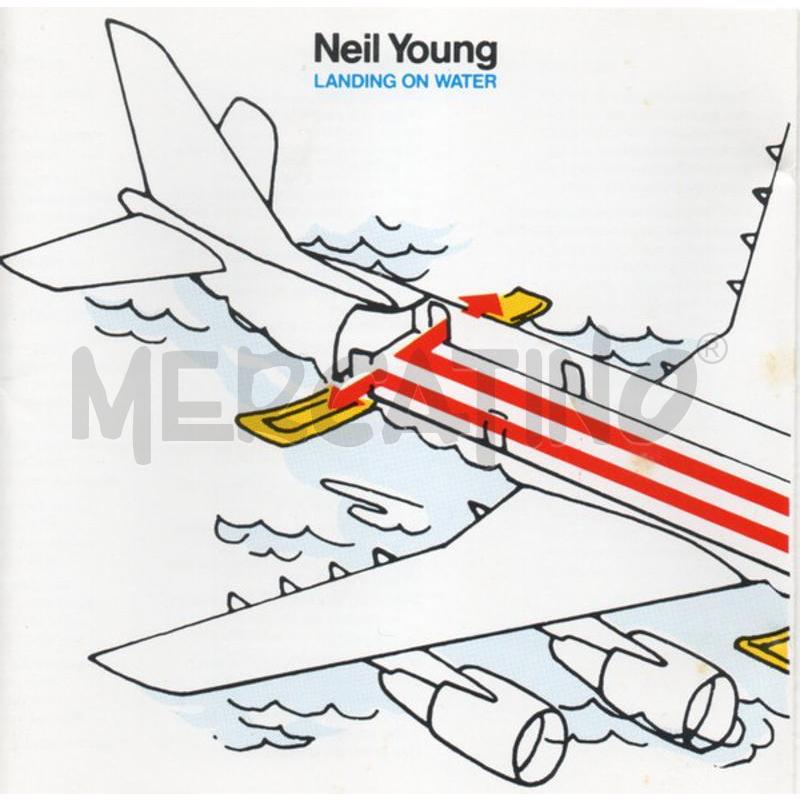 NEIL YOUNG - LANDING ON WATER | Mercatino dell'Usato Colleferro 1