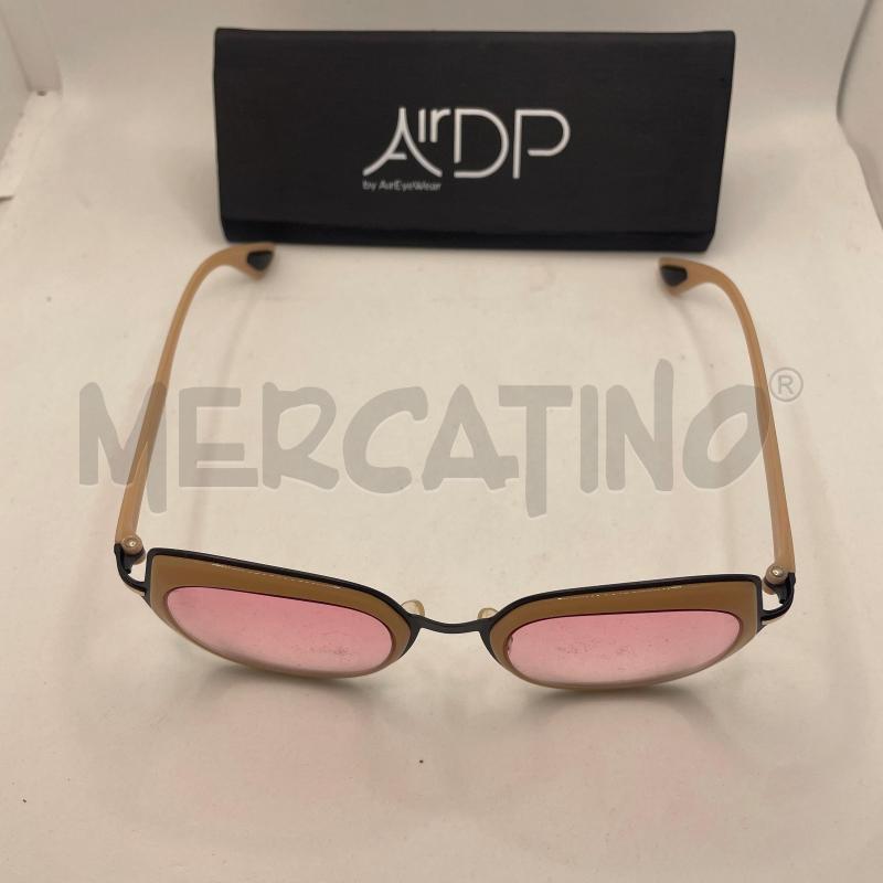 OCCHIALI DONNA AIRDP STYLE FLORENCE C3 MONTAT GEOM BEIGE LENT ROSA SFUM SPECC | Mercatino dell'Usato Colleferro 2