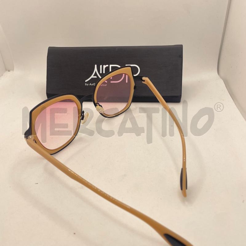 OCCHIALI DONNA AIRDP STYLE FLORENCE C3 MONTAT GEOM BEIGE LENT ROSA SFUM SPECC | Mercatino dell'Usato Colleferro 4