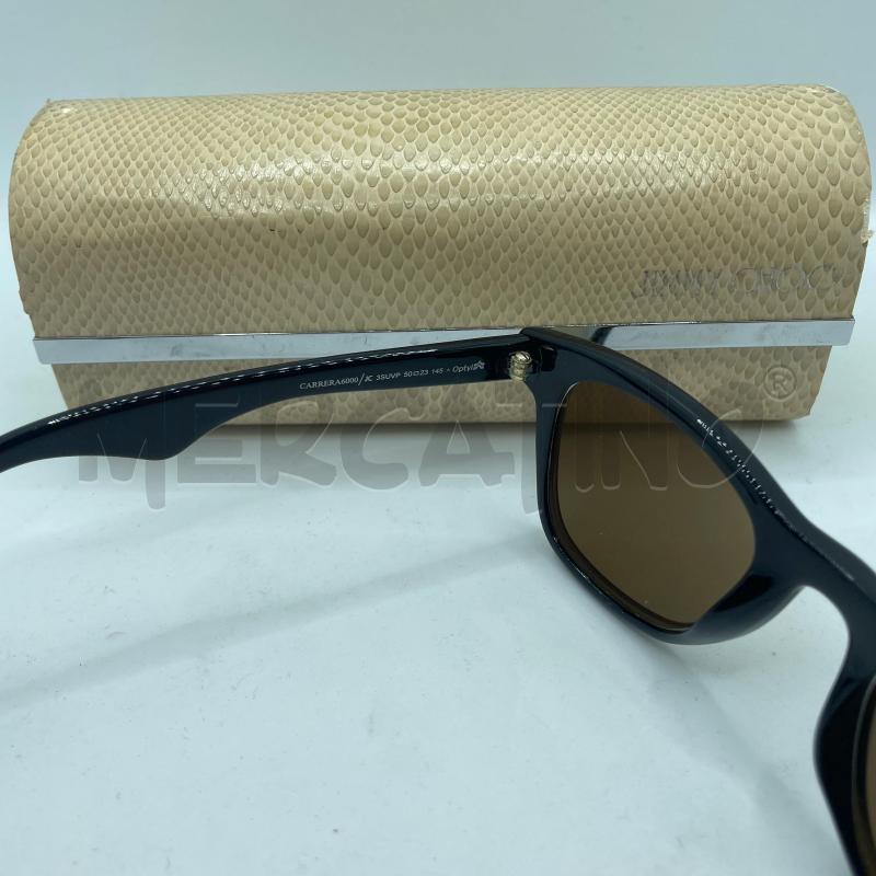 OCCHIALI DONNA CARRERA BY JIMMY CHOO GLITTER ORO  | Mercatino dell'Usato Colleferro 4