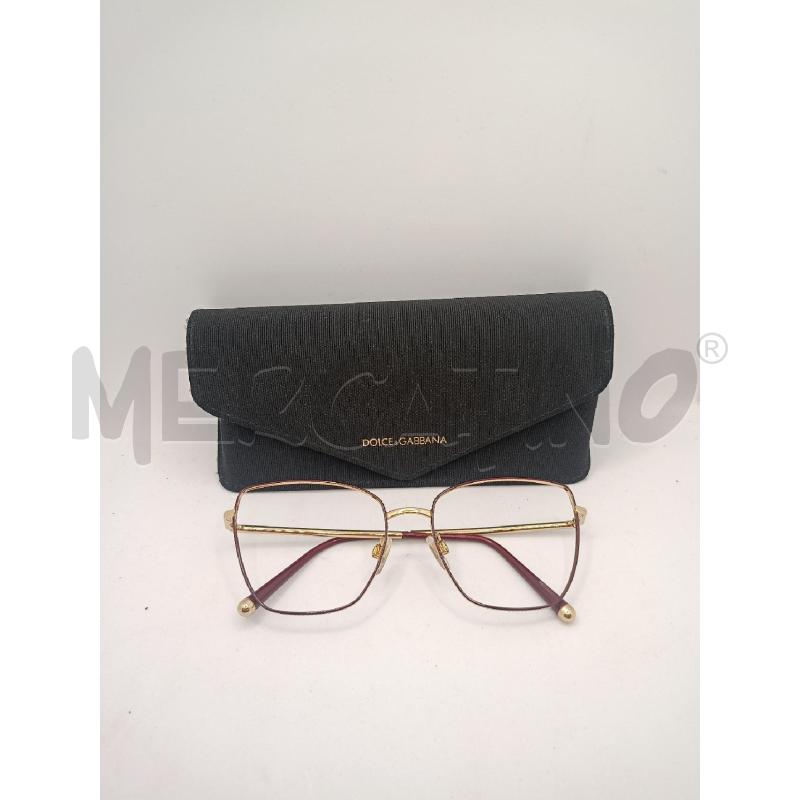 OCCHIALI DONNA DOLCE&GABBANA SOLO MONTATURA DO VIO | Mercatino dell'Usato Colleferro 1