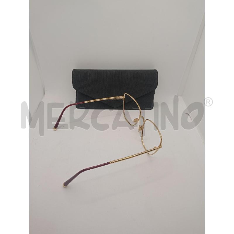OCCHIALI DONNA DOLCE&GABBANA SOLO MONTATURA DO VIO | Mercatino dell'Usato Colleferro 2