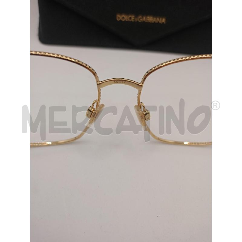 OCCHIALI DONNA DOLCE&GABBANA SOLO MONTATURA DO VIO | Mercatino dell'Usato Colleferro 3