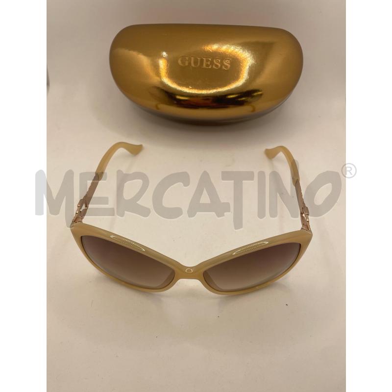 OCCHIALI DONNA GUESS BEIGE LENTE MARR | Mercatino dell'Usato Colleferro 2
