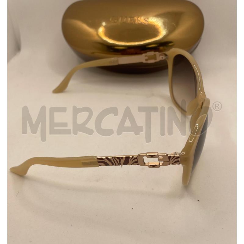 OCCHIALI DONNA GUESS BEIGE LENTE MARR | Mercatino dell'Usato Colleferro 3
