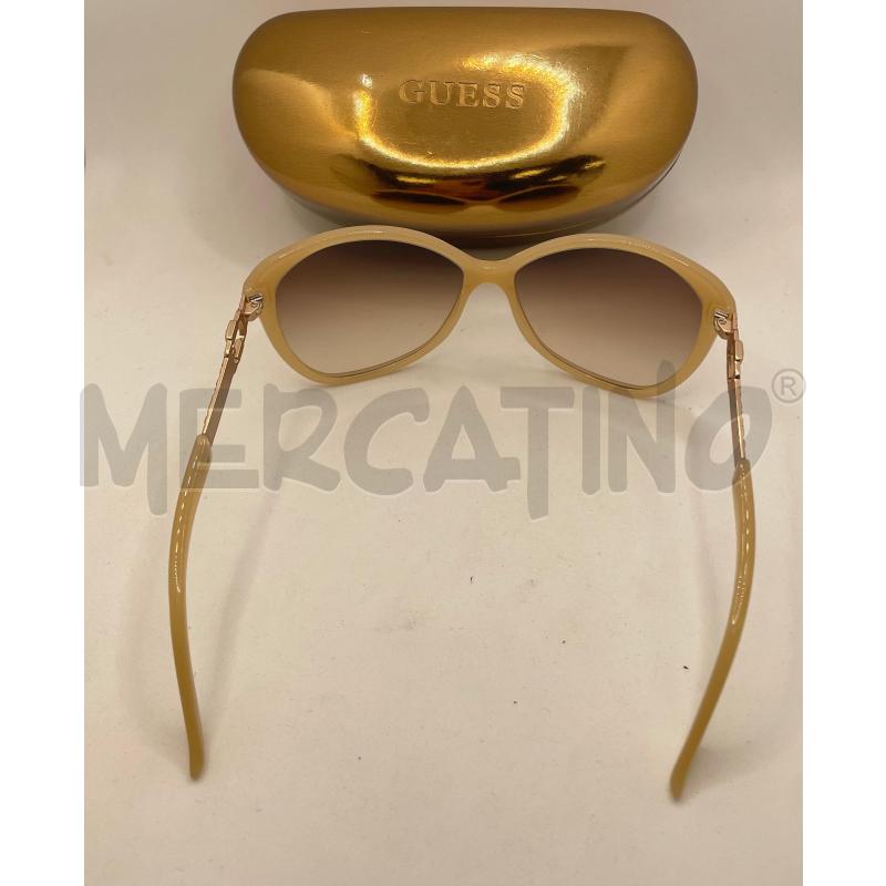 OCCHIALI DONNA GUESS BEIGE LENTE MARR | Mercatino dell'Usato Colleferro 4