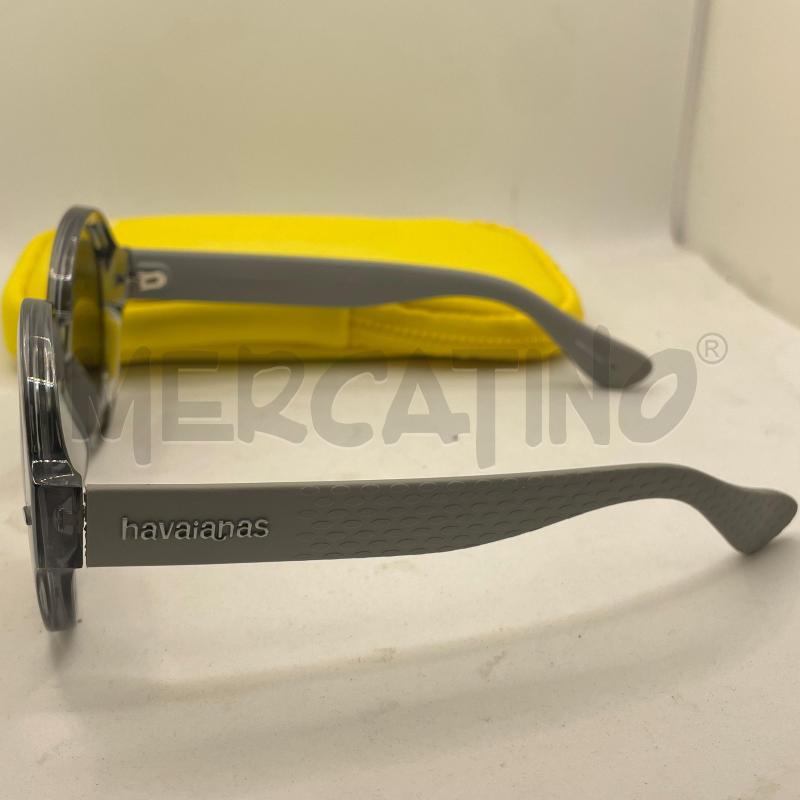 OCCHIALI DONNA HAVAIANAS SILICONE GRI MONTATURA ROTONDA | Mercatino dell'Usato Colleferro 2
