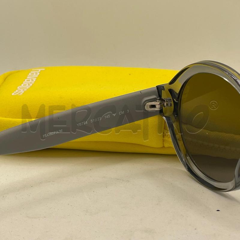 OCCHIALI DONNA HAVAIANAS SILICONE GRI MONTATURA ROTONDA | Mercatino dell'Usato Colleferro 3