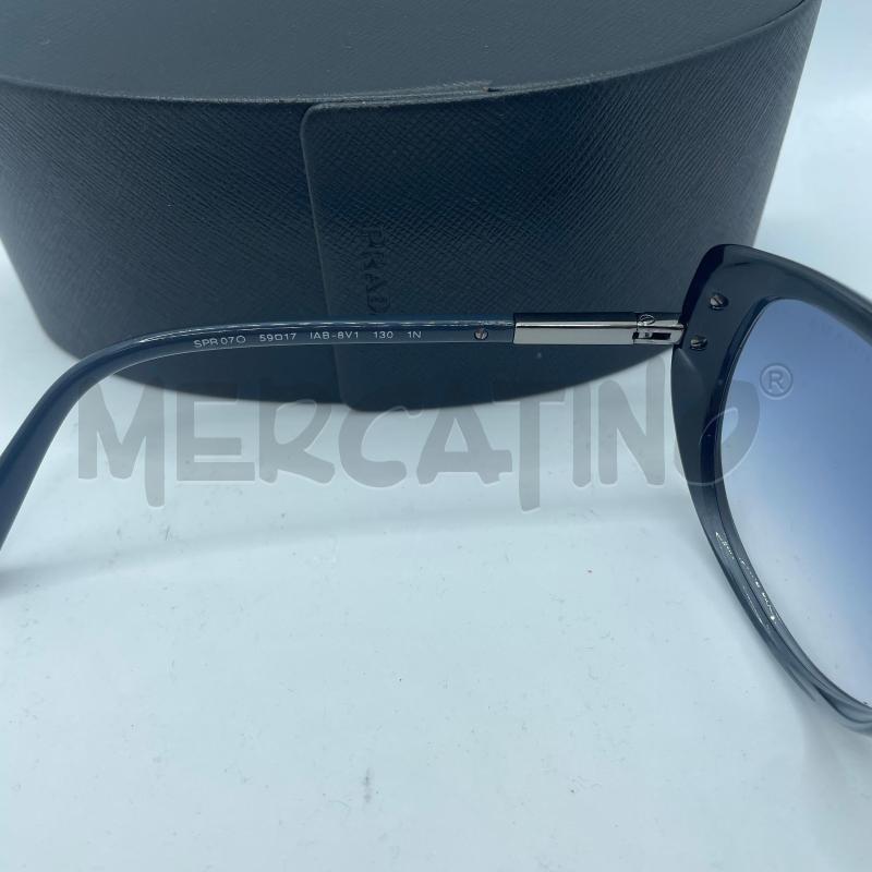 OCCHIALI DONNA PRADA MONTATURA BLU TRASPARENTE LENTE CHIA BLU | Mercatino dell'Usato Colleferro 3