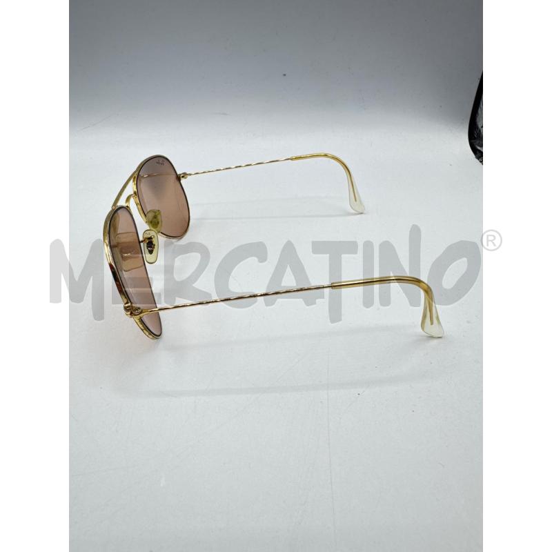 OCCHIALI DONNA RAYBAN AVIATOR MONT DORATA SPECCHIATI  | Mercatino dell'Usato Colleferro 5
