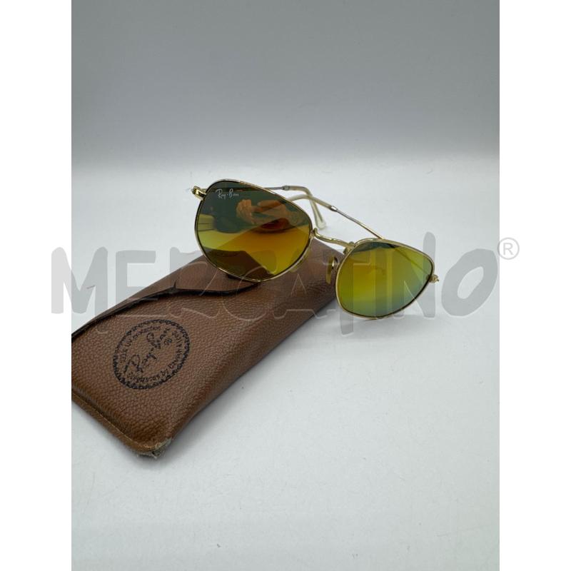 OCCHIALI DONNA RAYBAN ESAGONALI DORAT  | Mercatino dell'Usato Colleferro 1