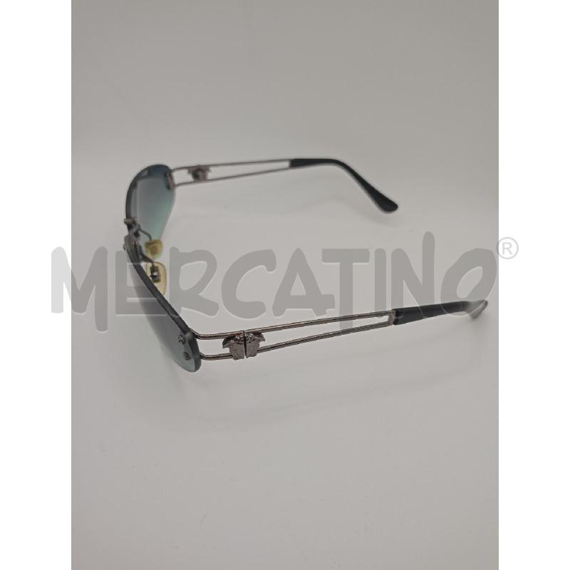 OCCHIALI DONNA VERSACE VINTAGE MONTATURA NE LENT OVALE SCU  | Mercatino dell'Usato Colleferro 4